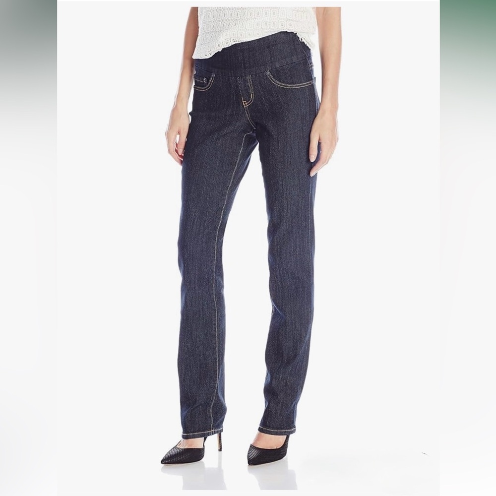 JAG jeans Peri High Waist Pull-On Straight Leg-Size 6